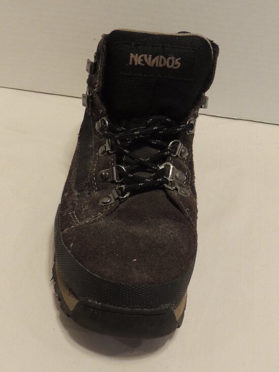 Nevados Shoes Men 7.5 Brown Black Lace Up Hiking Mountain Rock Climbing Shoes main image 10